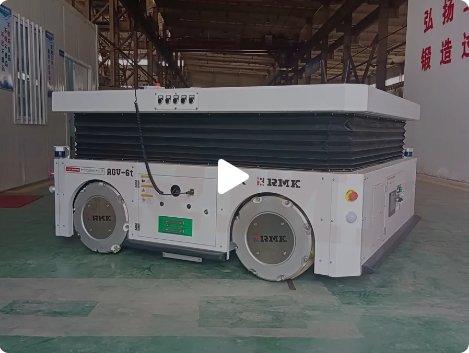 Hybrid Navigation McNamm Wheel AGV