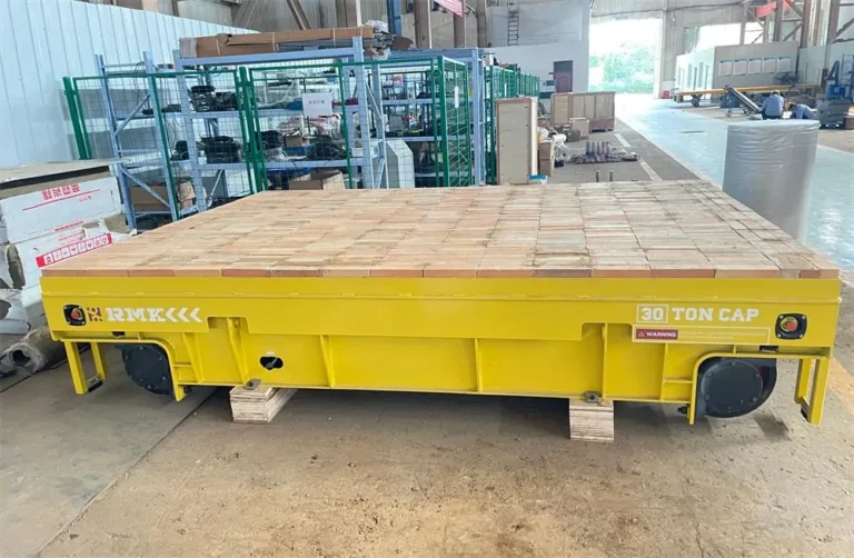 7 Rail Transfer Trolleys Exported to Czech Republic