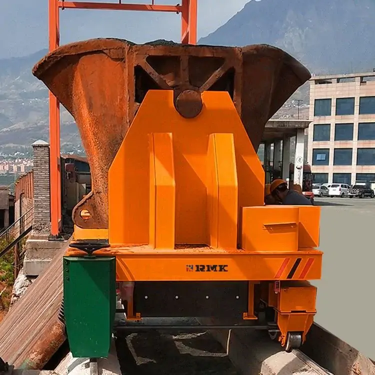Custom Steel Ladle Transfer Cart-2