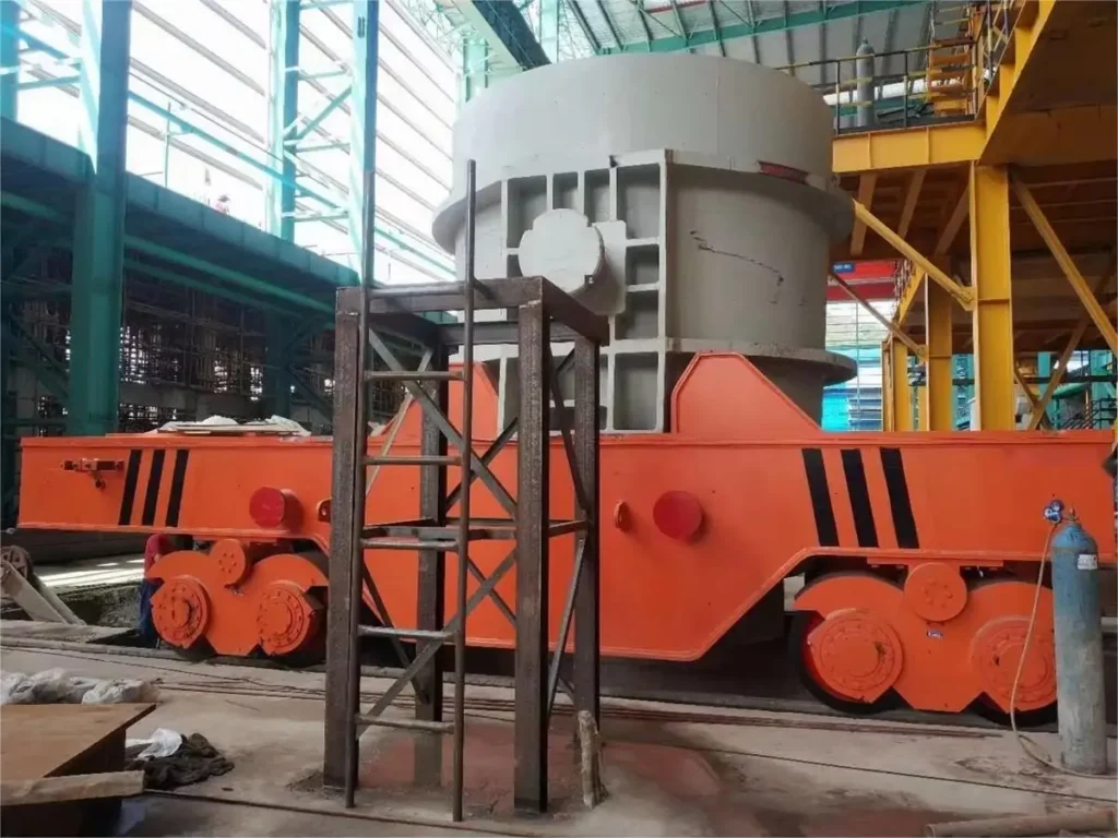Custom Steel Ladle Transfer Cart-2