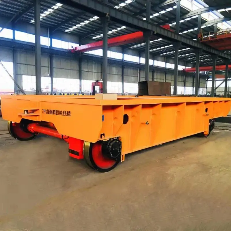Custom Steel Ladle Transfer Cart-2