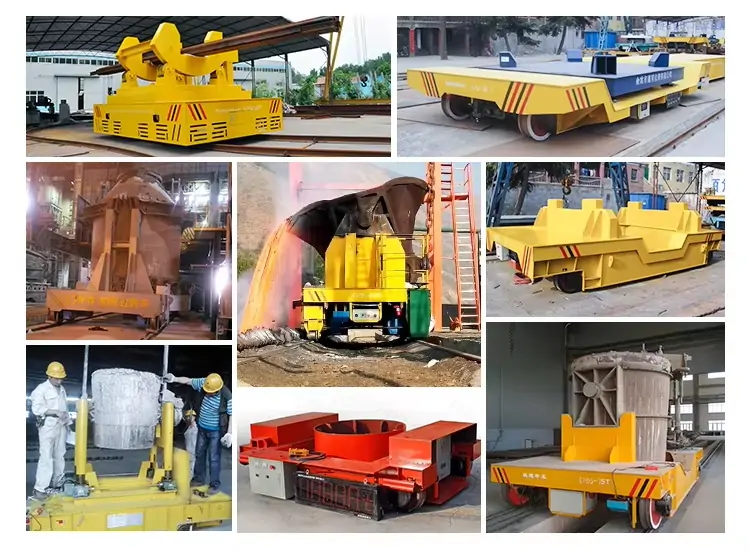 Custom Steel Ladle Transfer Cart