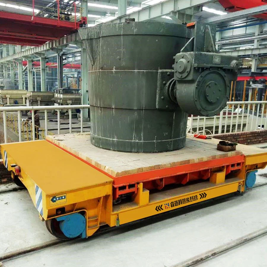Foundry industry transfer cart