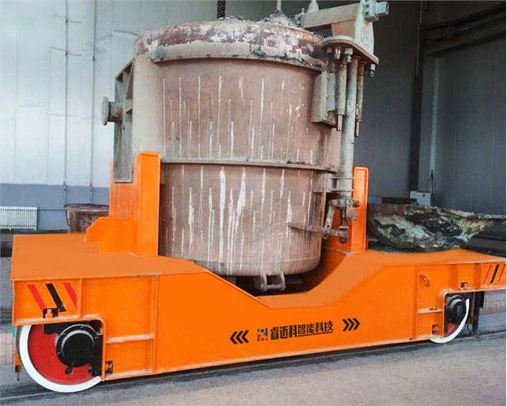 Foundry industry transfer cart