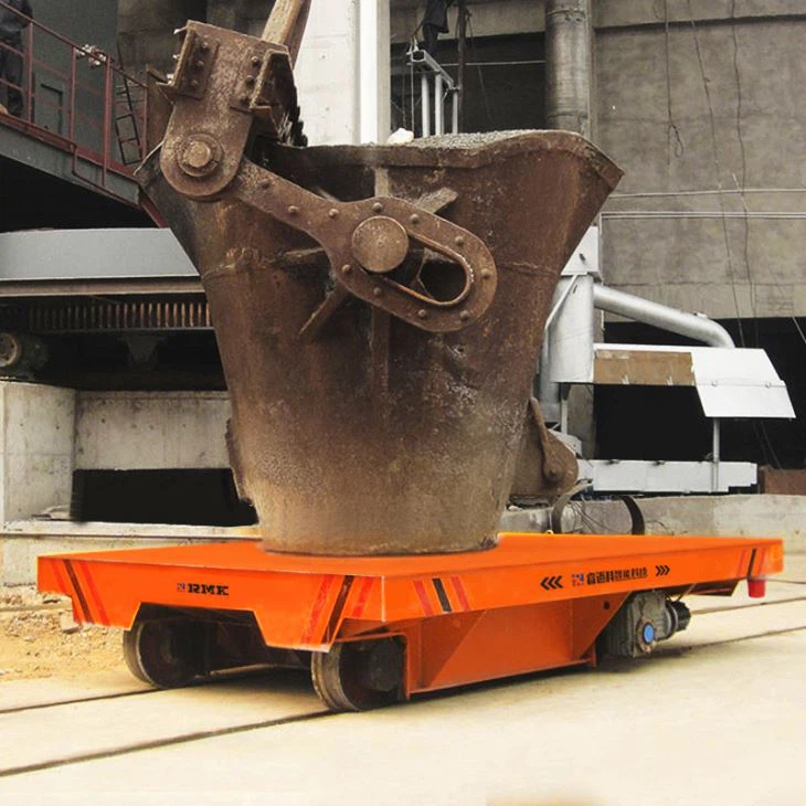 Foundry industry transfer cart