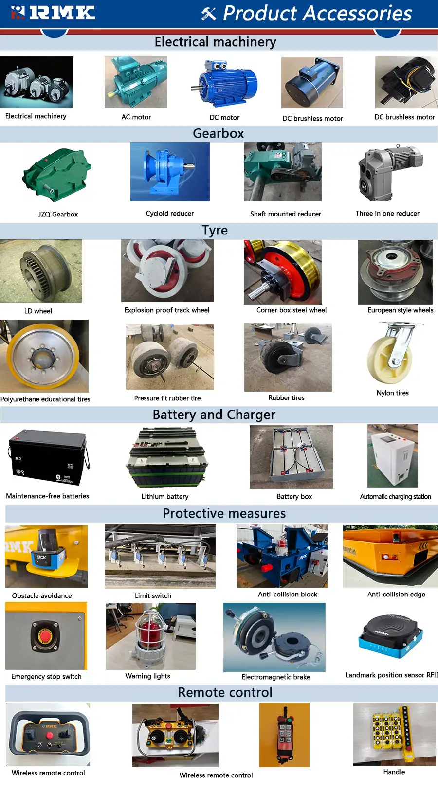 Heavy Load AGV Accessories