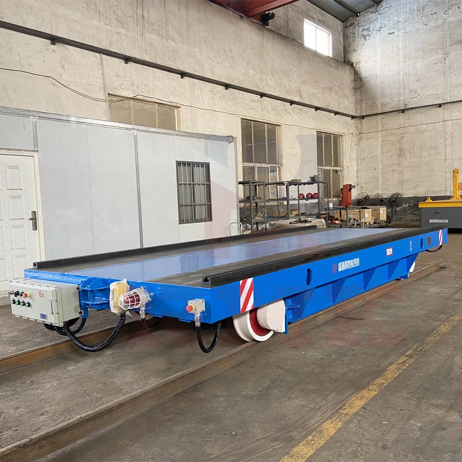 Rail-Guided Electric Transfer Car