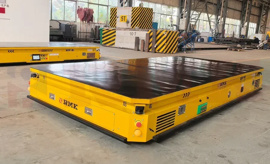 Motoized Trackless Transfer Carts