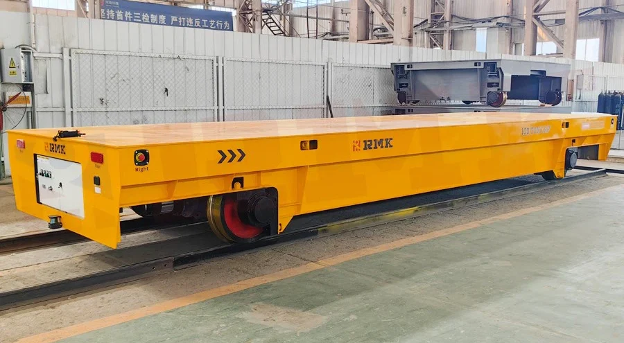 Rail-Guided Heavy Duty Transfer Carts