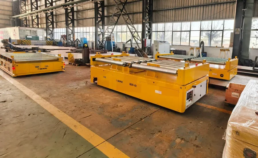 Roller Conveyor Rail-Mounted Transfer Cart