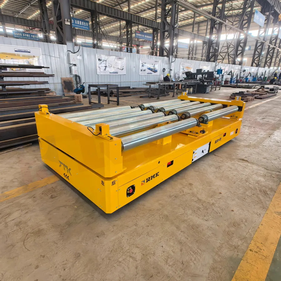 Roller Conveyor Rail Transfer Trolley