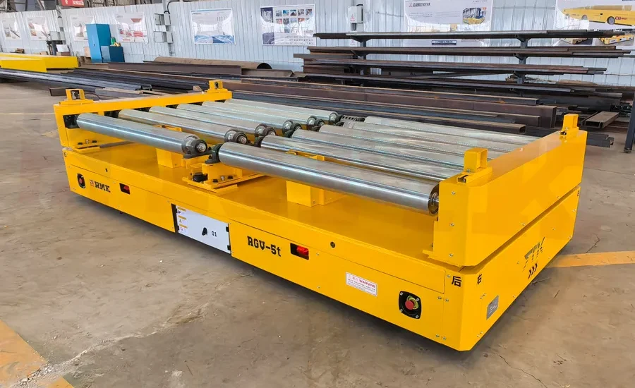 Roller Conveyor Rail Transfer Trolley