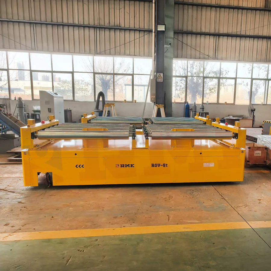Roller Conveyor Rail Transfer Trolley