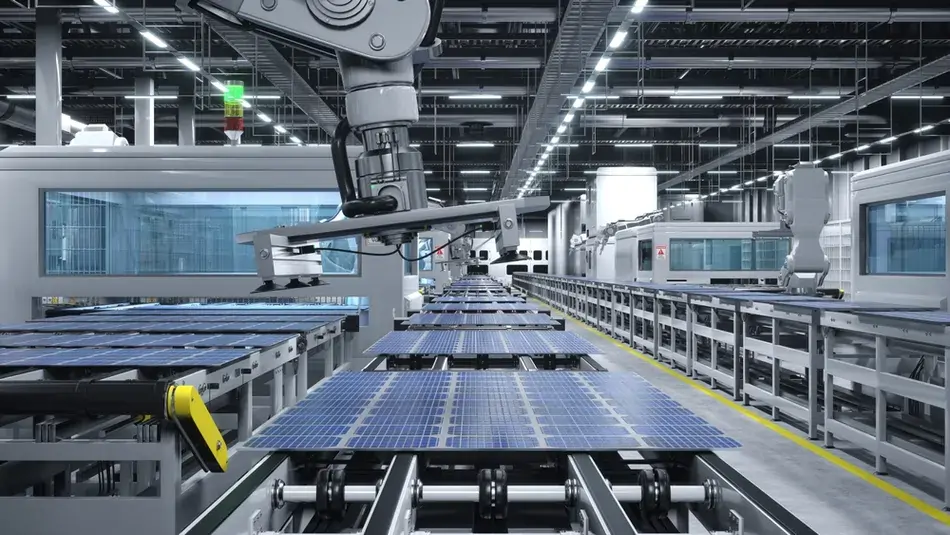Automated production line transportation Automated production line transportation