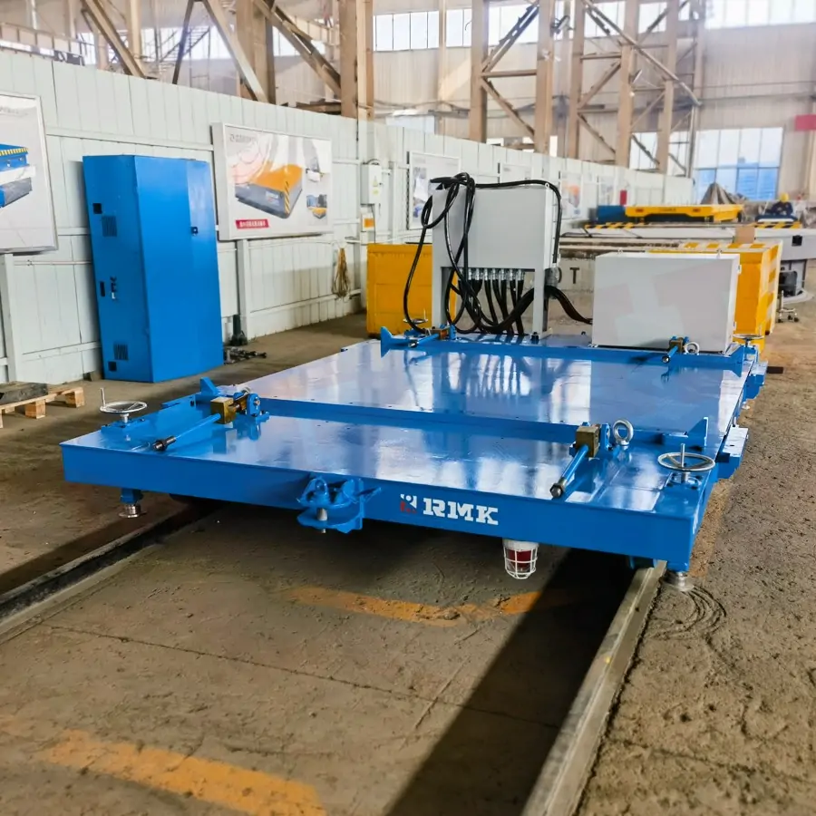 rail-mounted transfer trolley