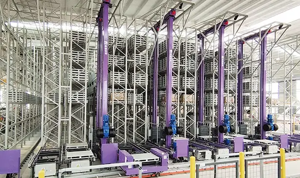 Warehouse and line-side smart storage