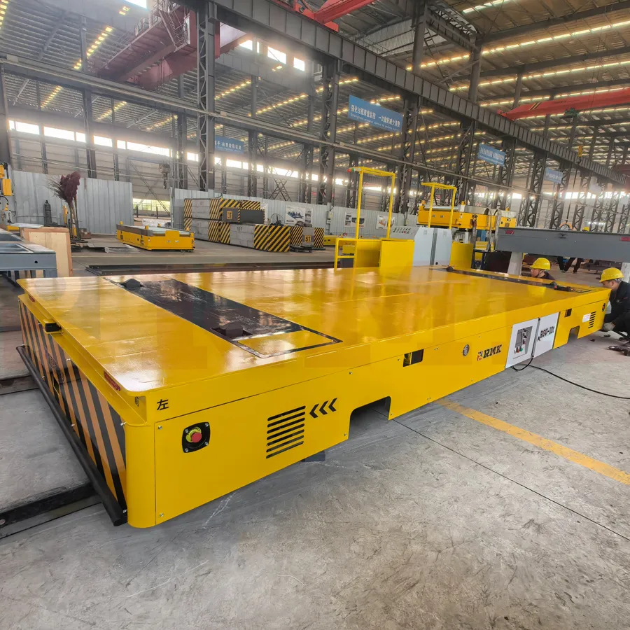 rail-mounted transfer trolley