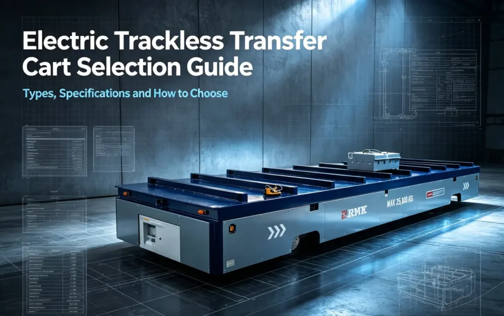 Electric Trackless Transfer Cart Selection Guide