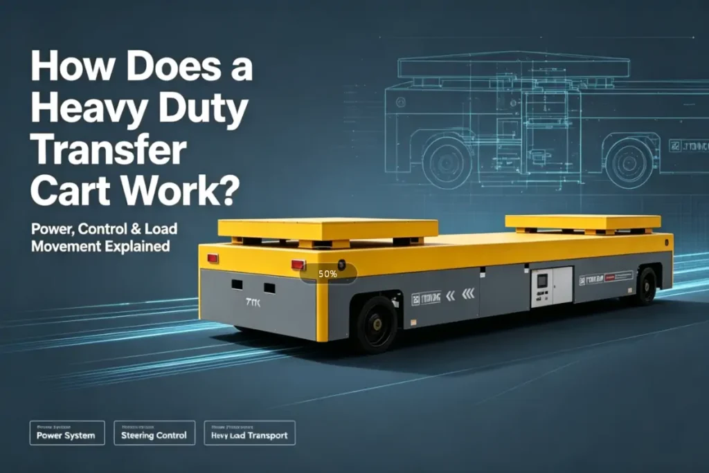 How Does a Heavy Duty Transfer Cart Work