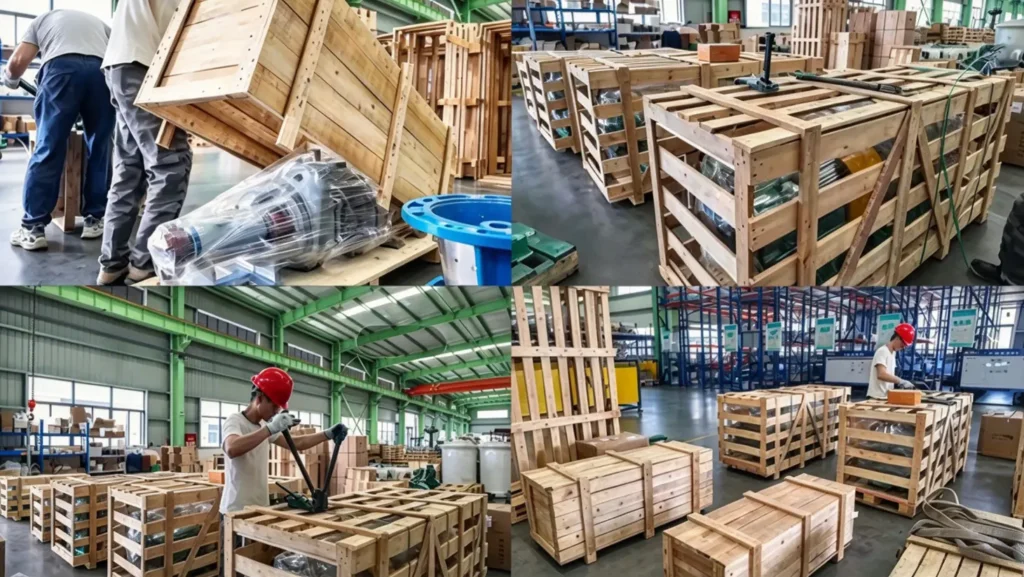 Trackless Transfer Cart for Chemical Slurry Pump Handling